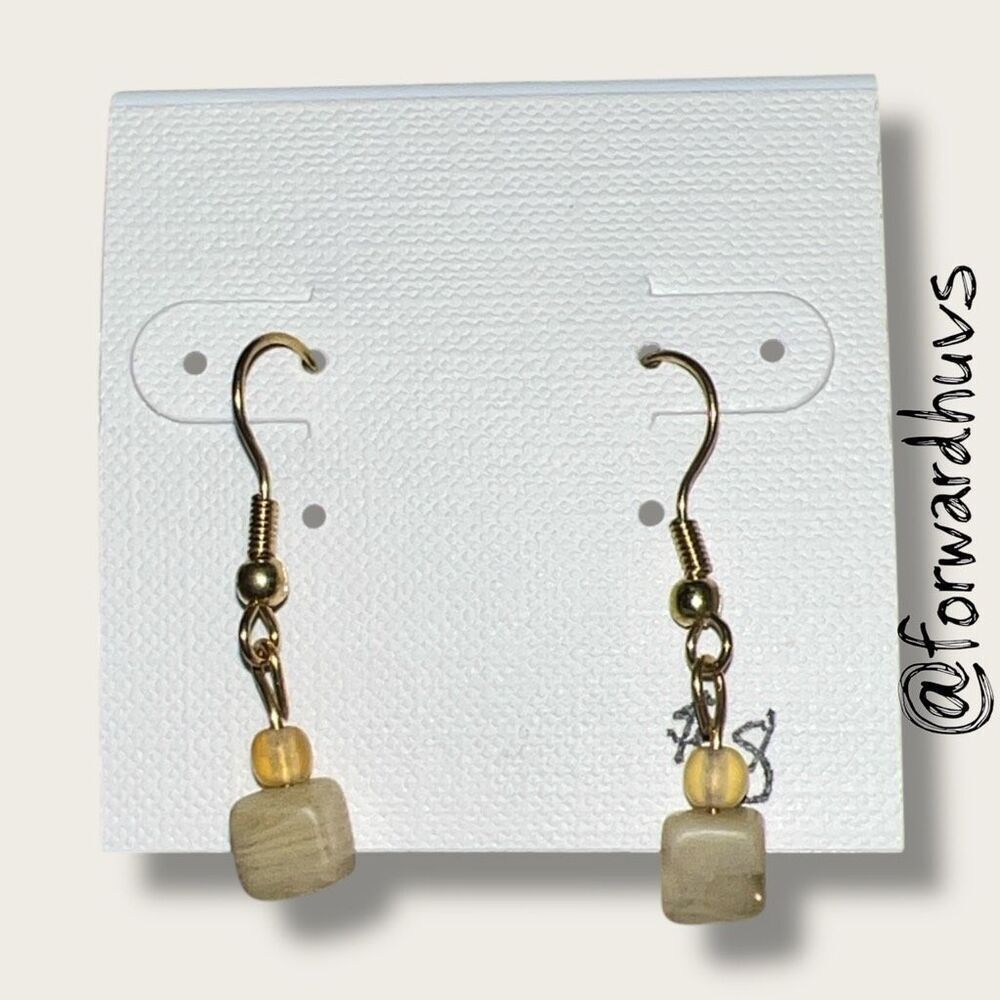 Bundle Sale 3 for $15 | Hand Crafted Neutral Bead Earrings